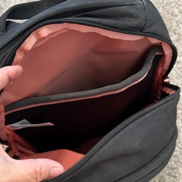The North Face Isabella Black / Coral Backpack - Picture 4 of 6